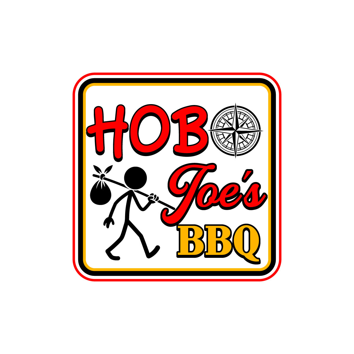Design de Logo par Suvendu.S pour Hobo Joes BBQ | Design #35491322