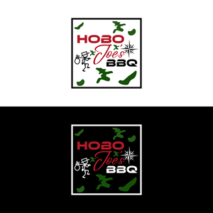 Logo Design by Bunglon_ for Hobo Joes BBQ | Design: #35461015