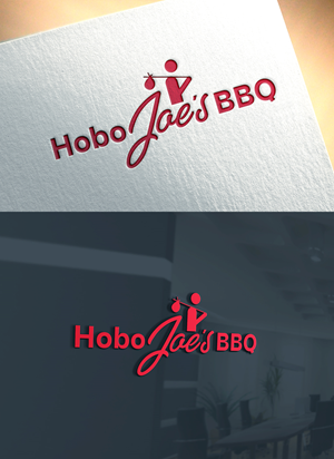 Logo Design by RaKu 2 for Hobo Joes BBQ | Design: #35483357