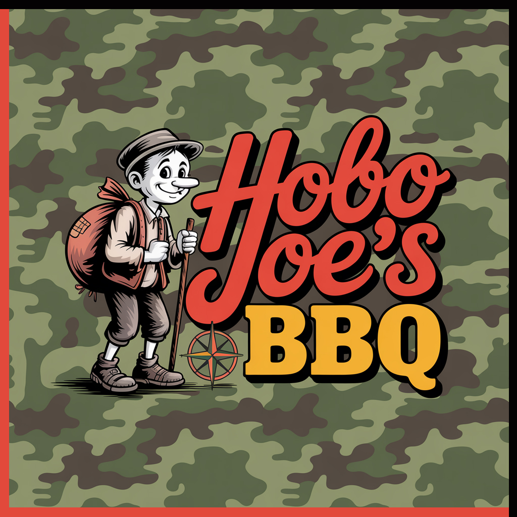Diseño de Logo por Rahmina para Hobo Joes BBQ | Diseño #35460977