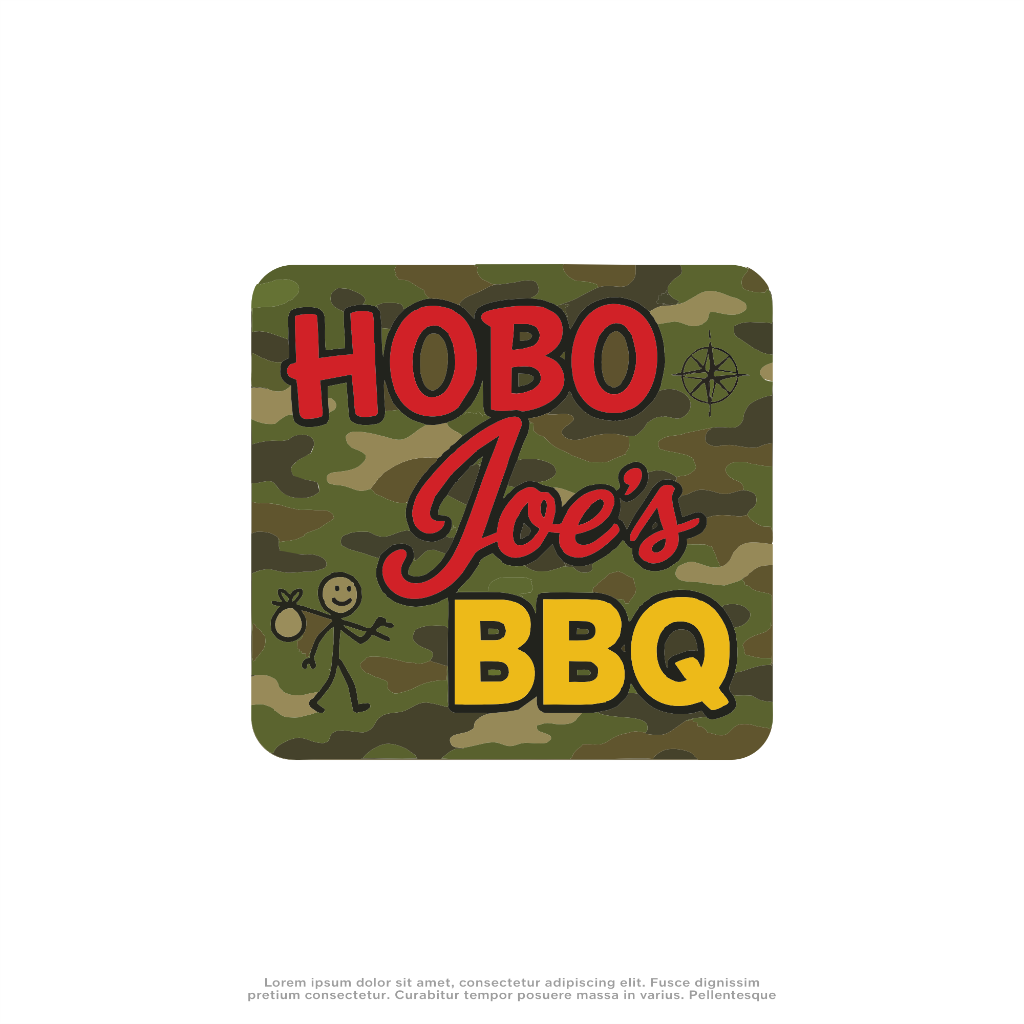 Logo Design by win it for Hobo Joes BBQ | Design #35461407