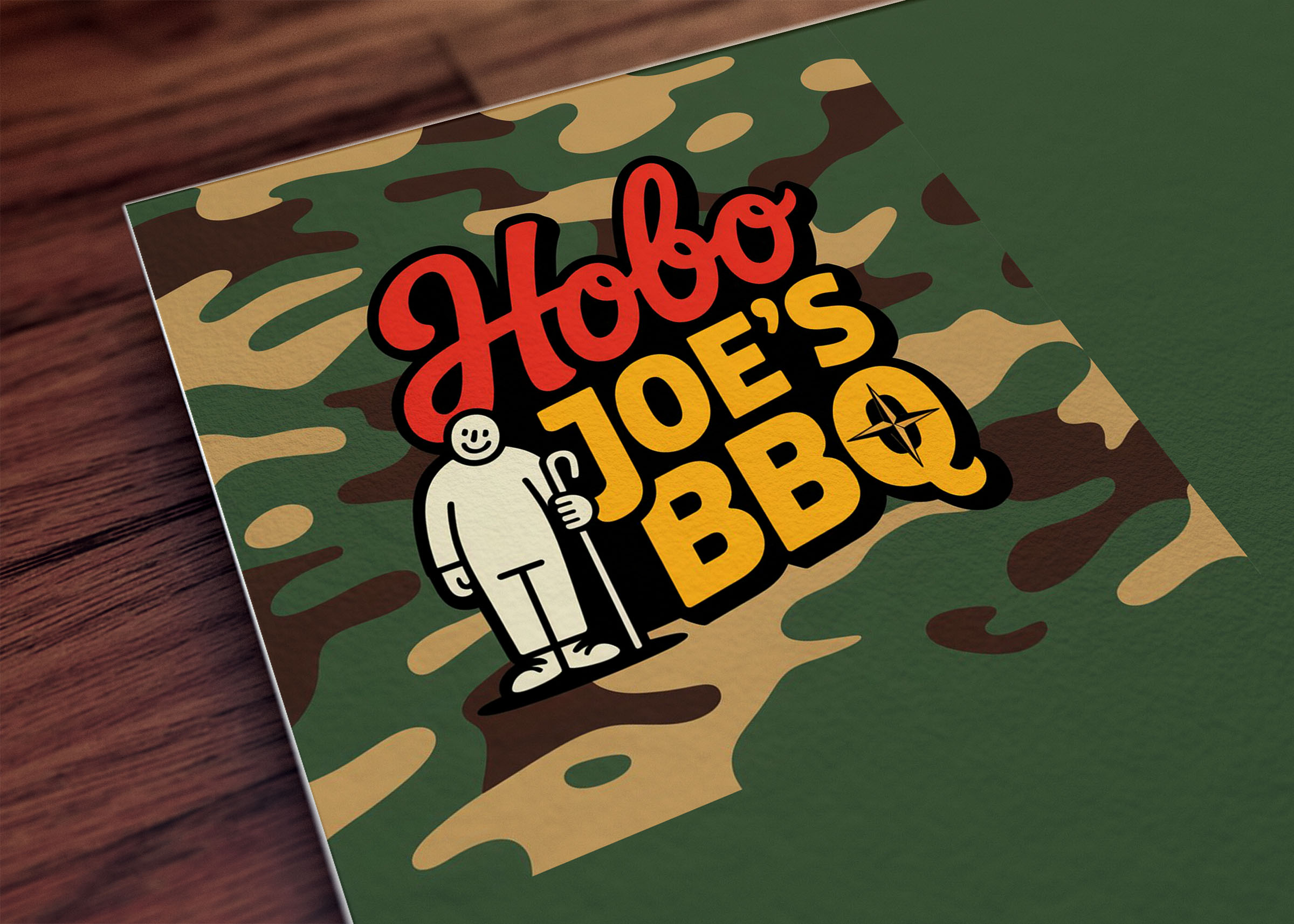 Diseño de Logo por Majesty Design  para Hobo Joes BBQ | Diseño #35465505