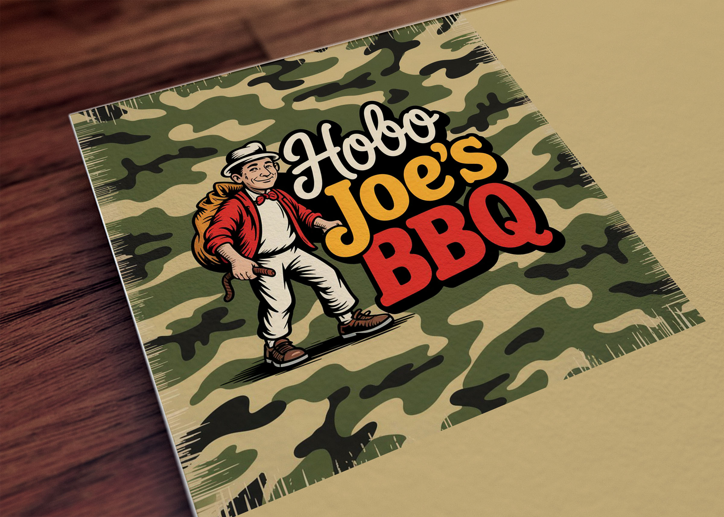 Logo Design by Majesty Design  for Hobo Joes BBQ | Design #35465506