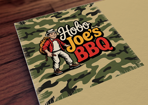 Logo Design by Majesty Design  for Hobo Joes BBQ | Design: #35465506