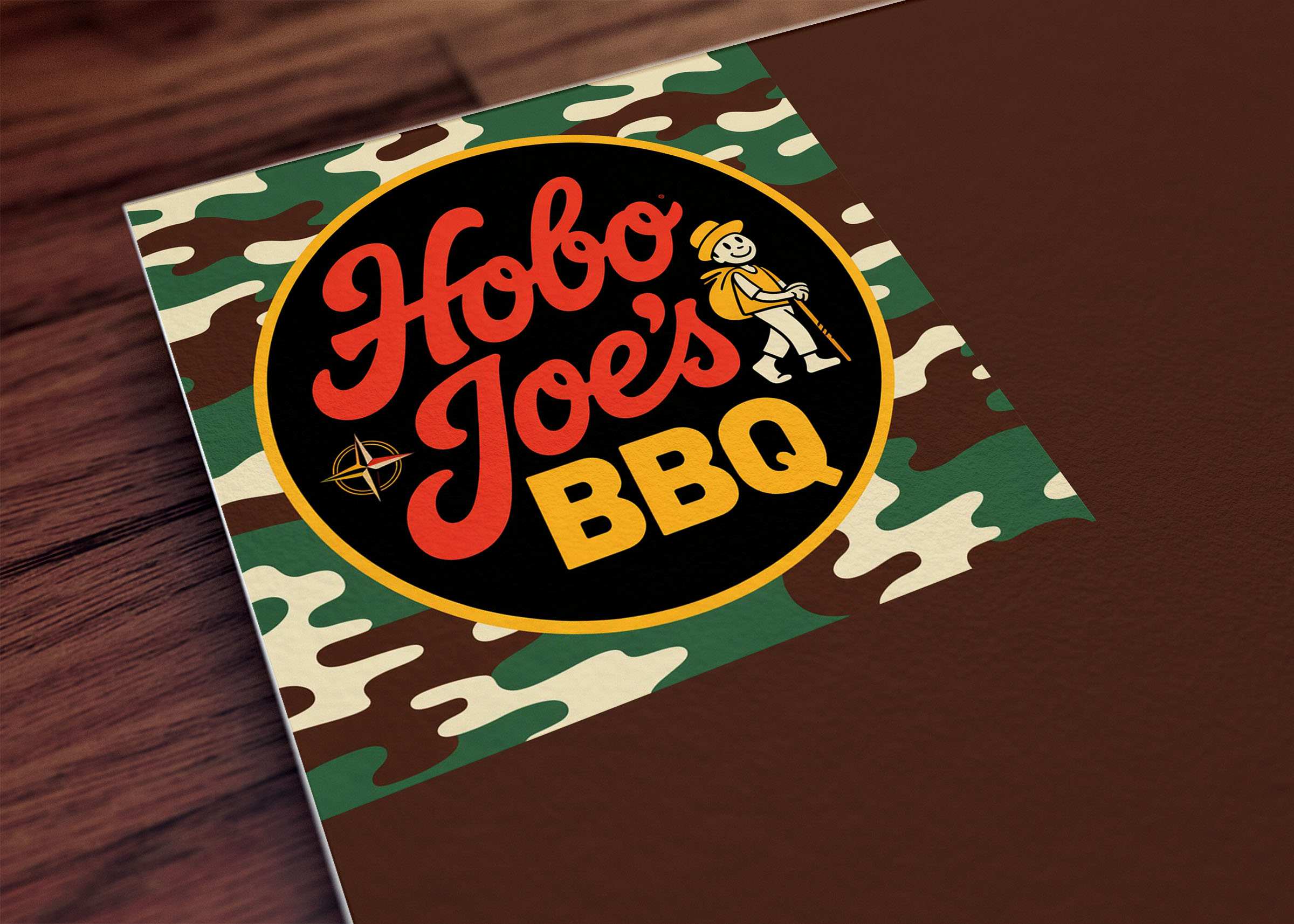 Diseño de Logo por Majesty Design  para Hobo Joes BBQ | Diseño #35465507