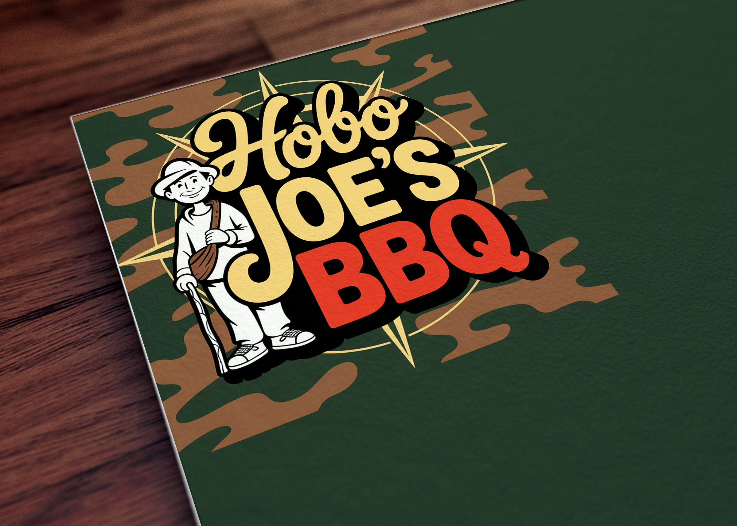 Diseño de Logo por Majesty Design  para Hobo Joes BBQ | Diseño #35465508