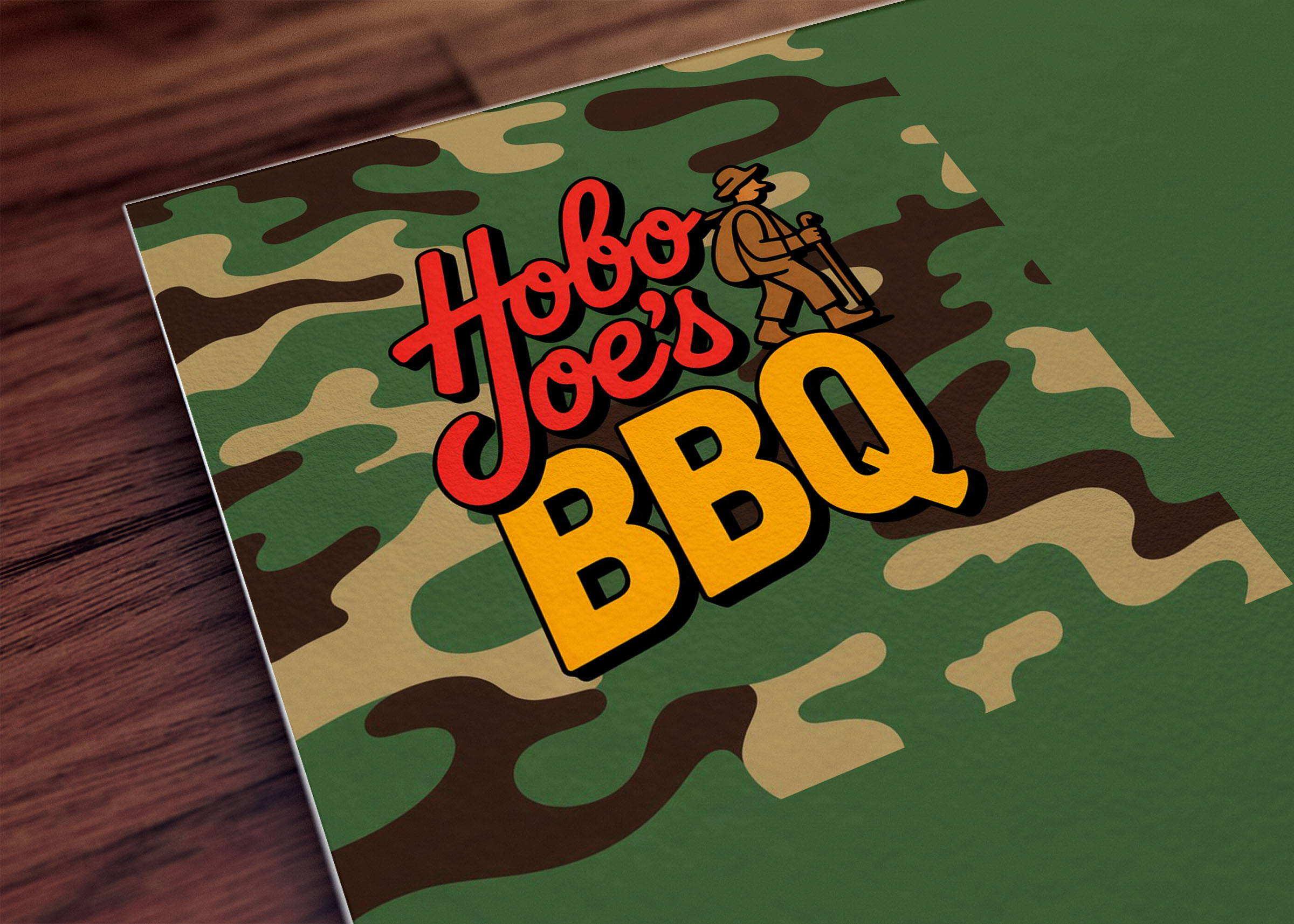 Logo Design by Majesty Design  for Hobo Joes BBQ | Design #35465512