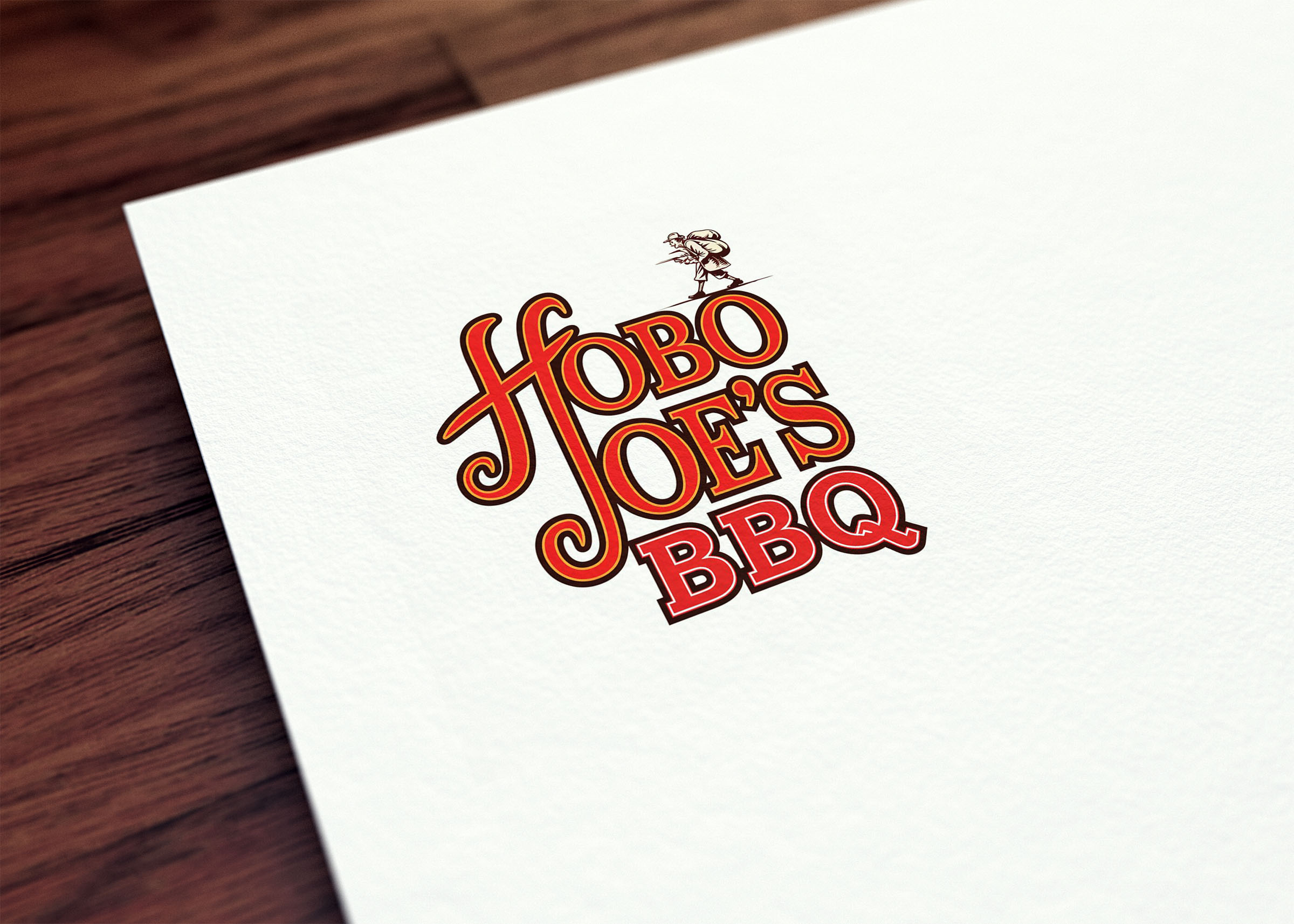 Logo Design by Majesty Design  for Hobo Joes BBQ | Design #35465516