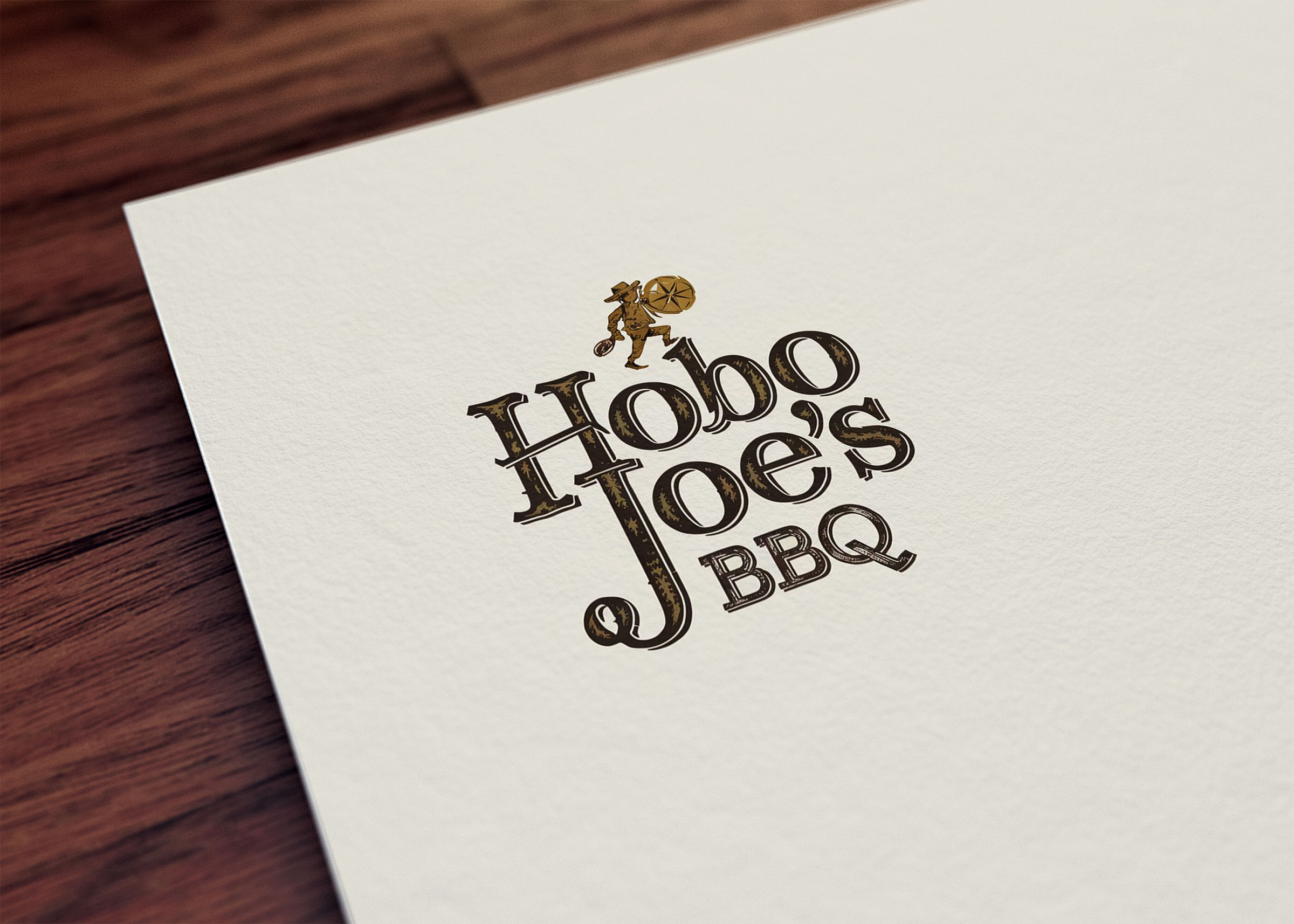 Diseño de Logo por Majesty Design  para Hobo Joes BBQ | Diseño #35465518