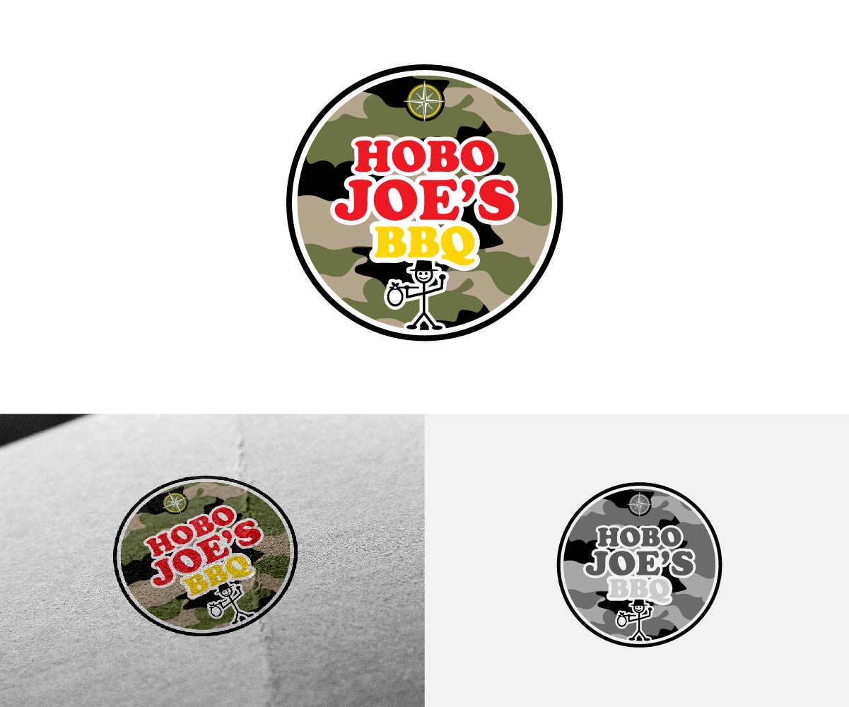 Logo-Design von Ansh Design für Hobo Joes BBQ | Design #35461386