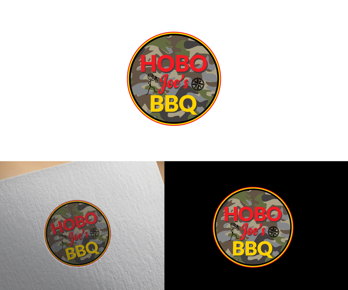 Logo-Design von Ansh Design für Hobo Joes BBQ | Design #35461392