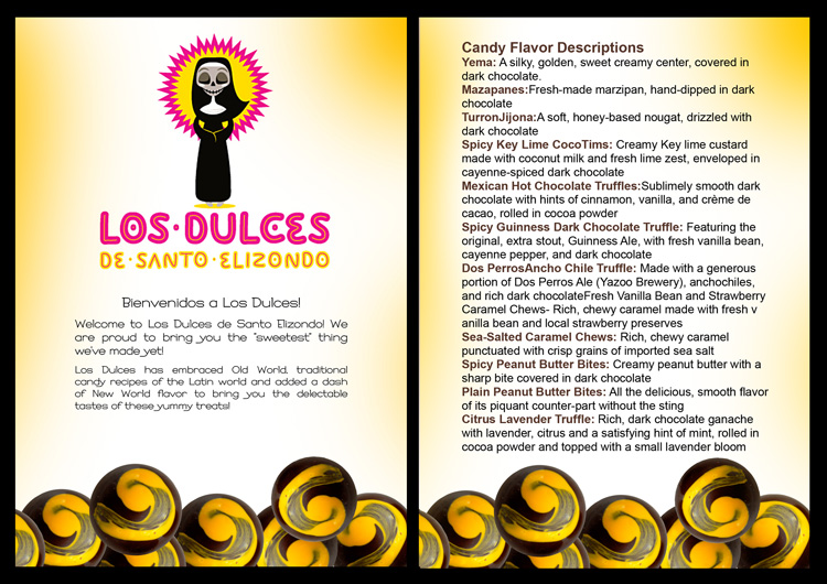 Diseño de Póster por aq3 para Los Dulces de Santo Elizondo | Diseño #759437