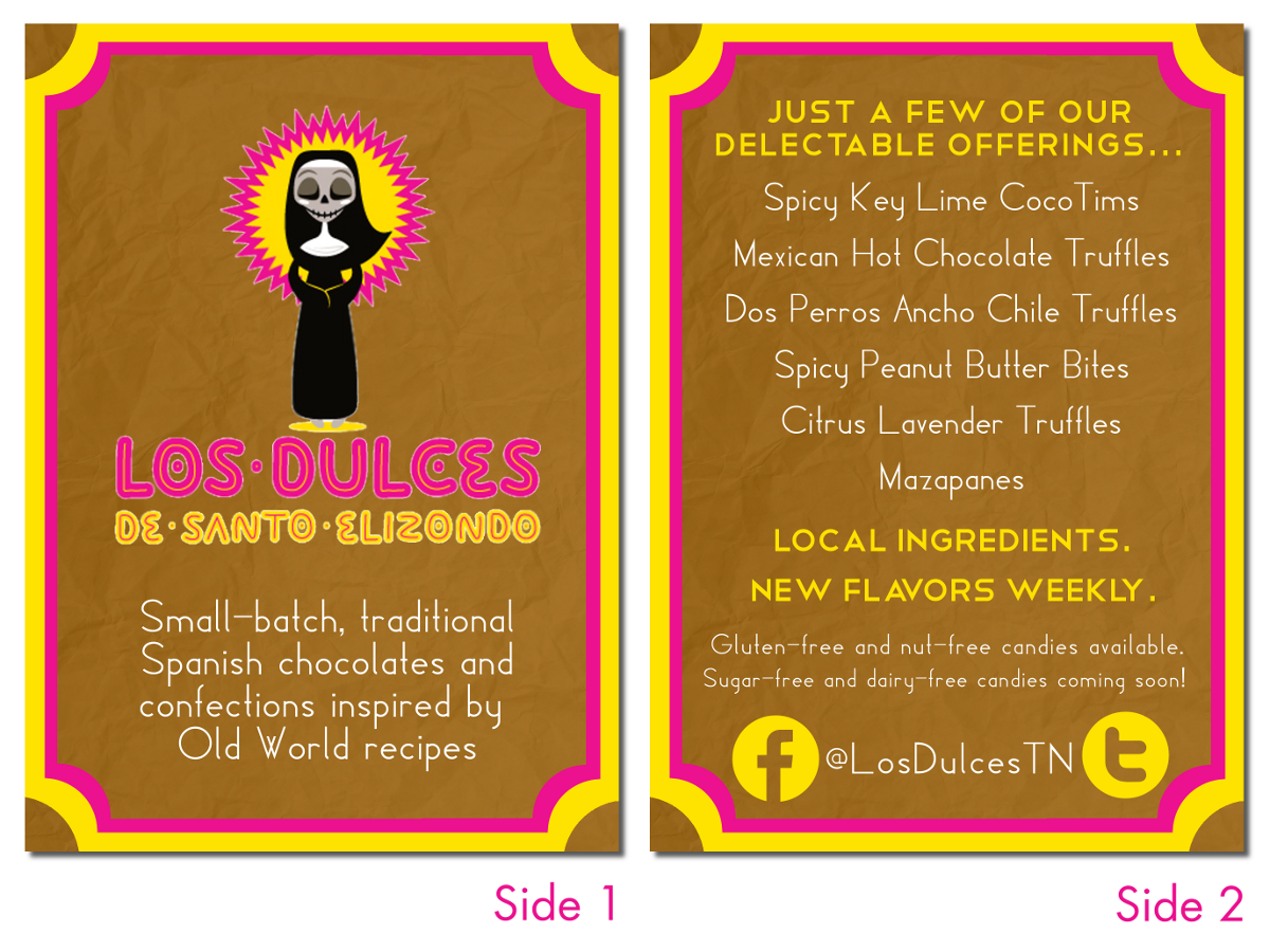 Design de Poster par Sean Hills pour Los Dulces de Santo Elizondo | Design : #760674