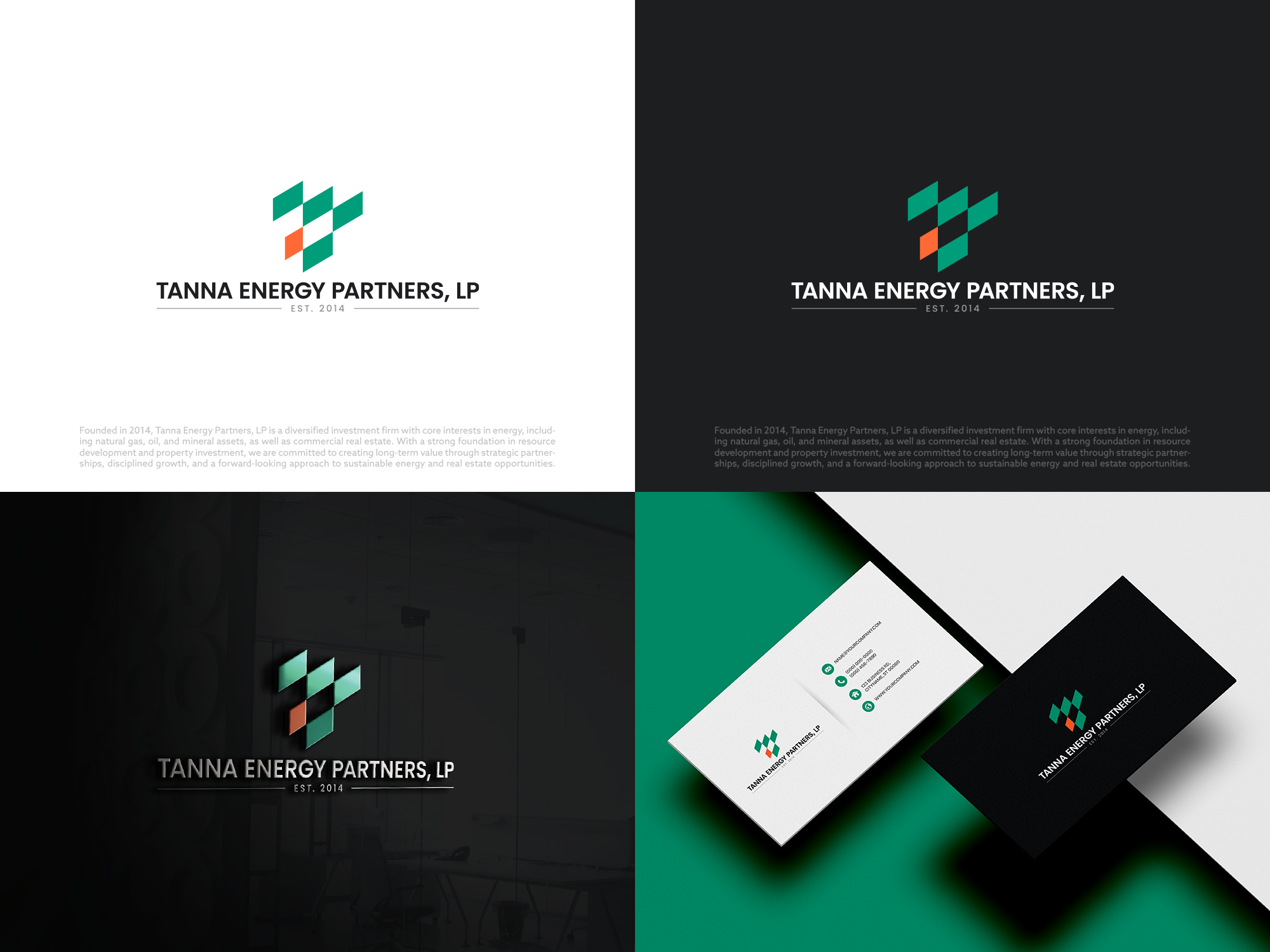 Logo Design by COLOUR CREATIVE for Tanna Energy Partners, LP | Design #35493926