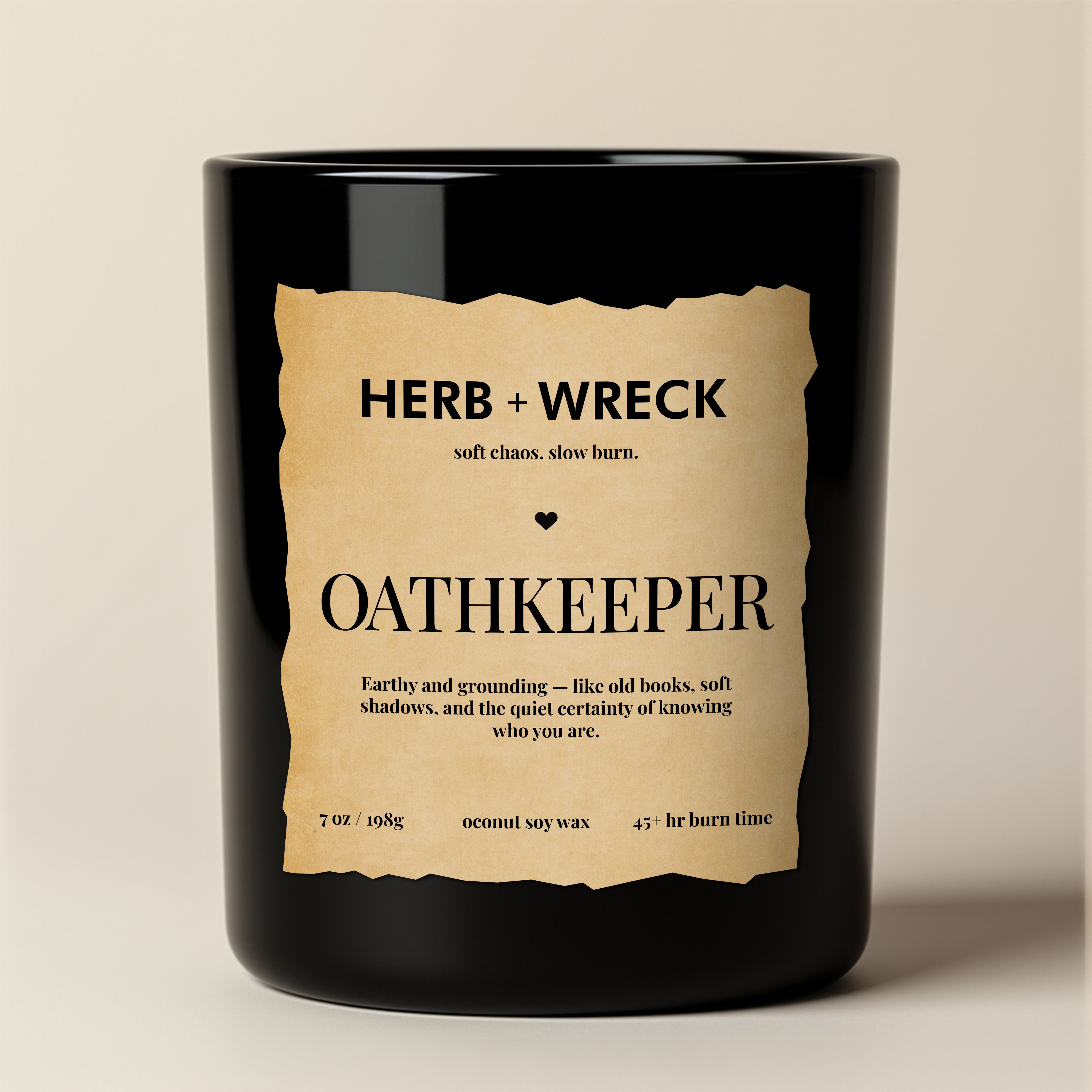 Label Design by Mohamed Javid for Herb + Wreck Candle Company | Design #35467116