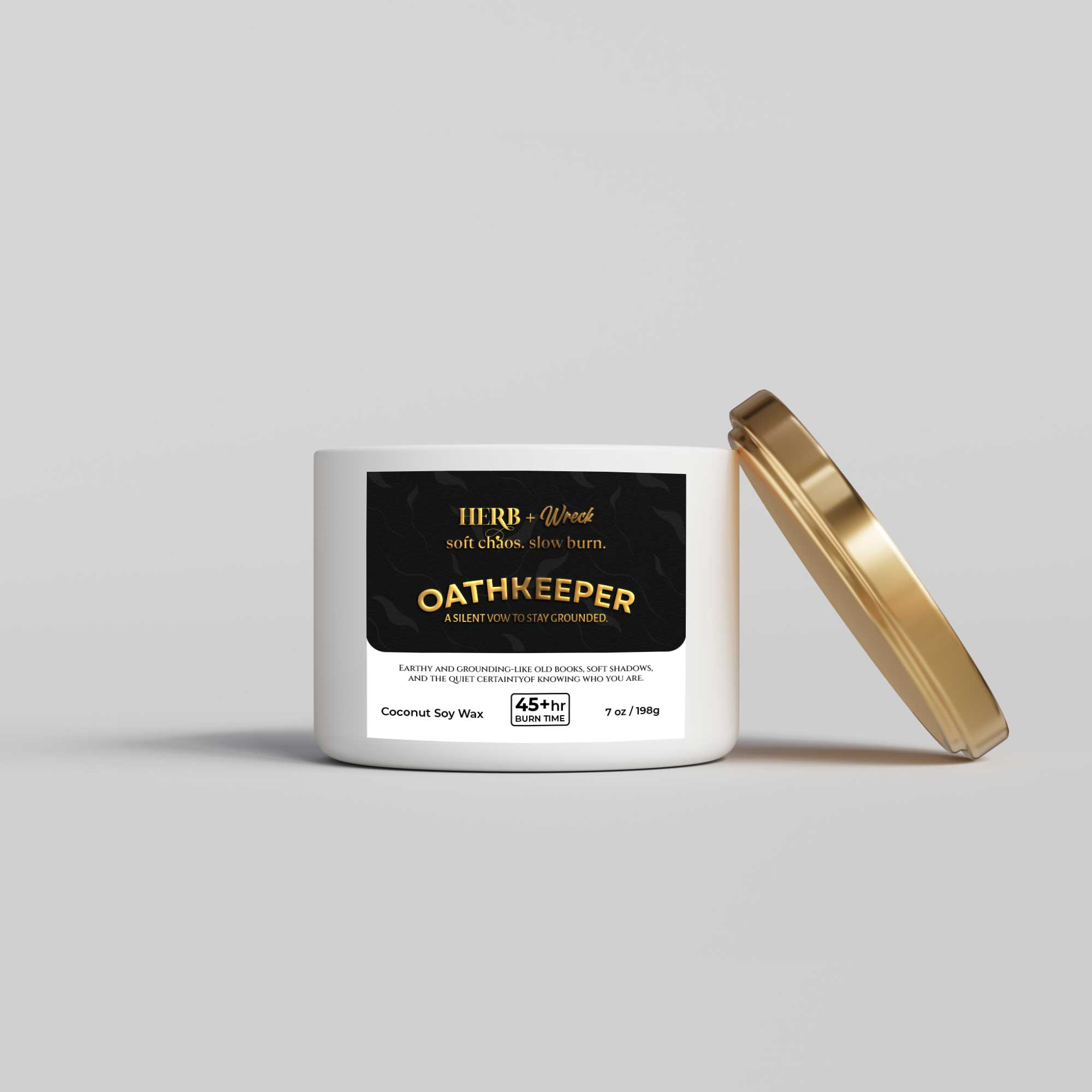 Label Design by Design_Duo for Herb + Wreck Candle Company | Design #35485317