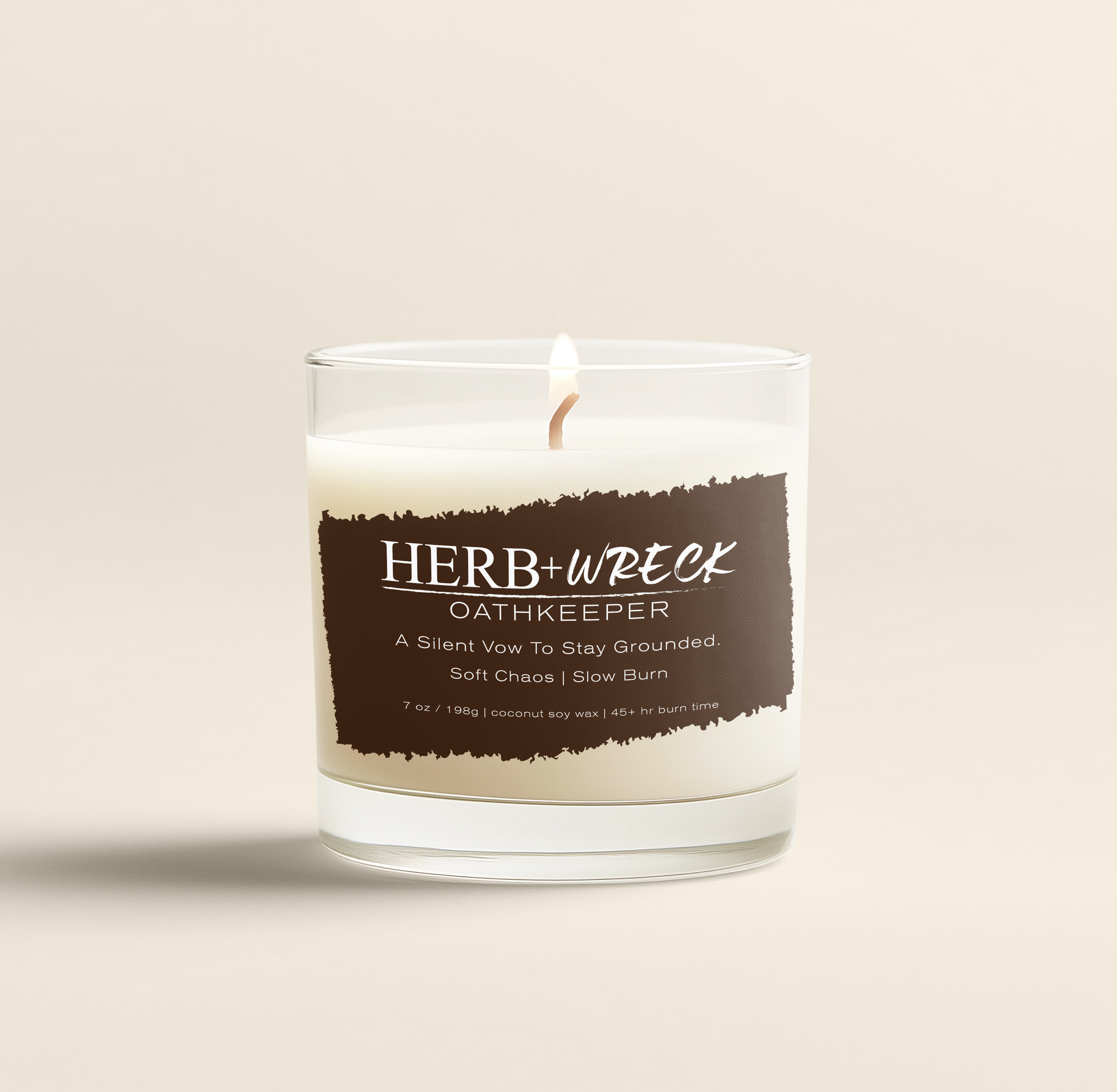 Diseño de Etiqueta por HT Graphic para Herb + Wreck Candle Company | Diseño #35475774