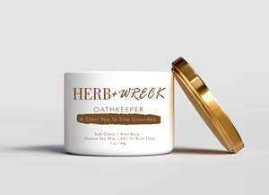 Diseño de Etiqueta por HT Graphic para Herb + Wreck Candle Company | Diseño: #35481935