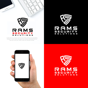 Diseño de Logo por ismail islam para Rams Security Solutions | Diseño: #35468117