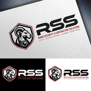 Logo Design by John Mark Arts for Rams Security Solutions | Design: #35470178