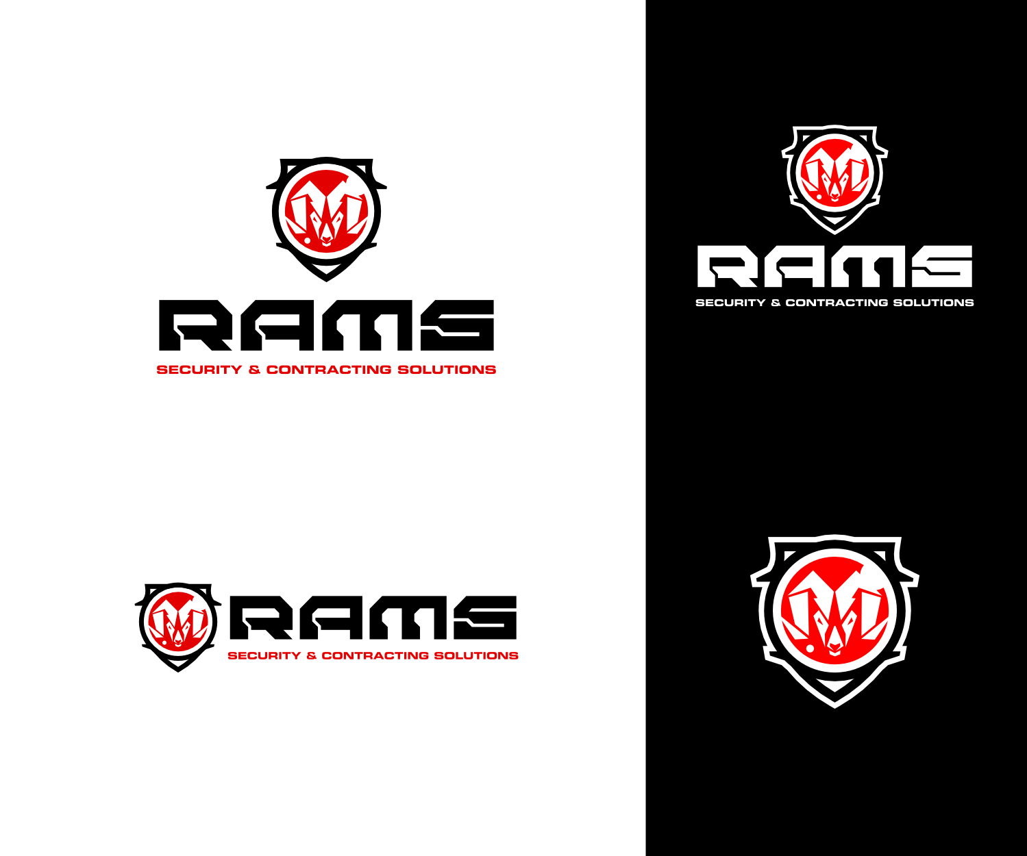 Diseño de Logo por ThiagoB para Rams Security Solutions | Diseño #35466585