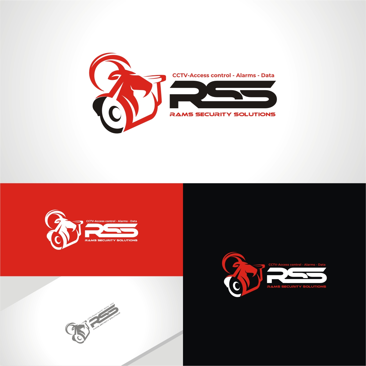 Logo-Design von MAhi2014 für Rams Security Solutions | Design #35468064