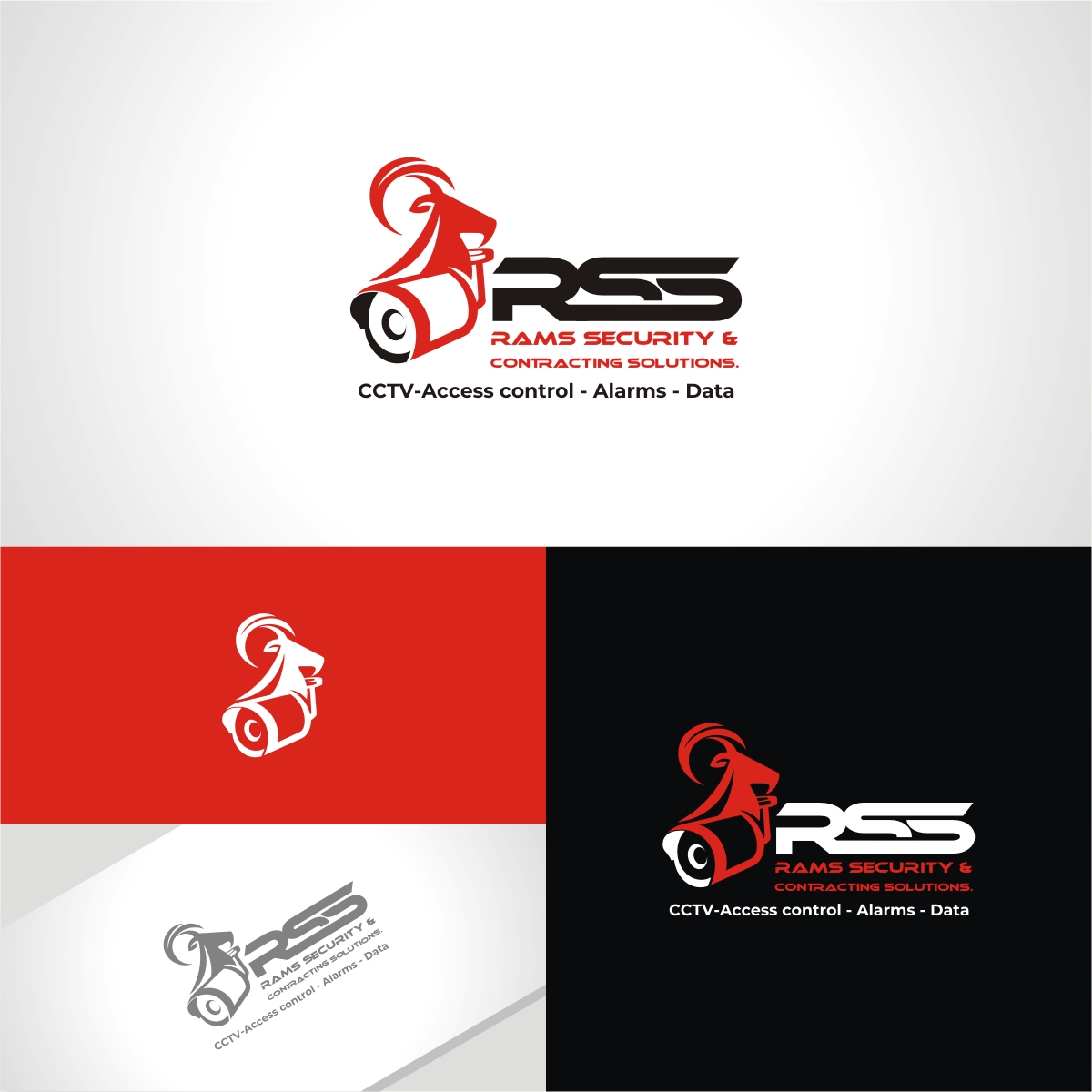 Diseño de Logo por MAhi2014 para Rams Security Solutions | Diseño #35470734