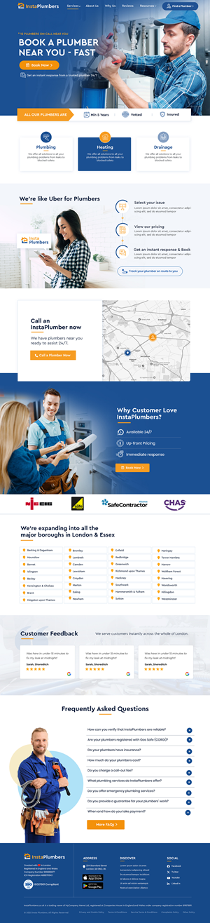 Web Design by Blue Sparrow for this project | Design: #35476718