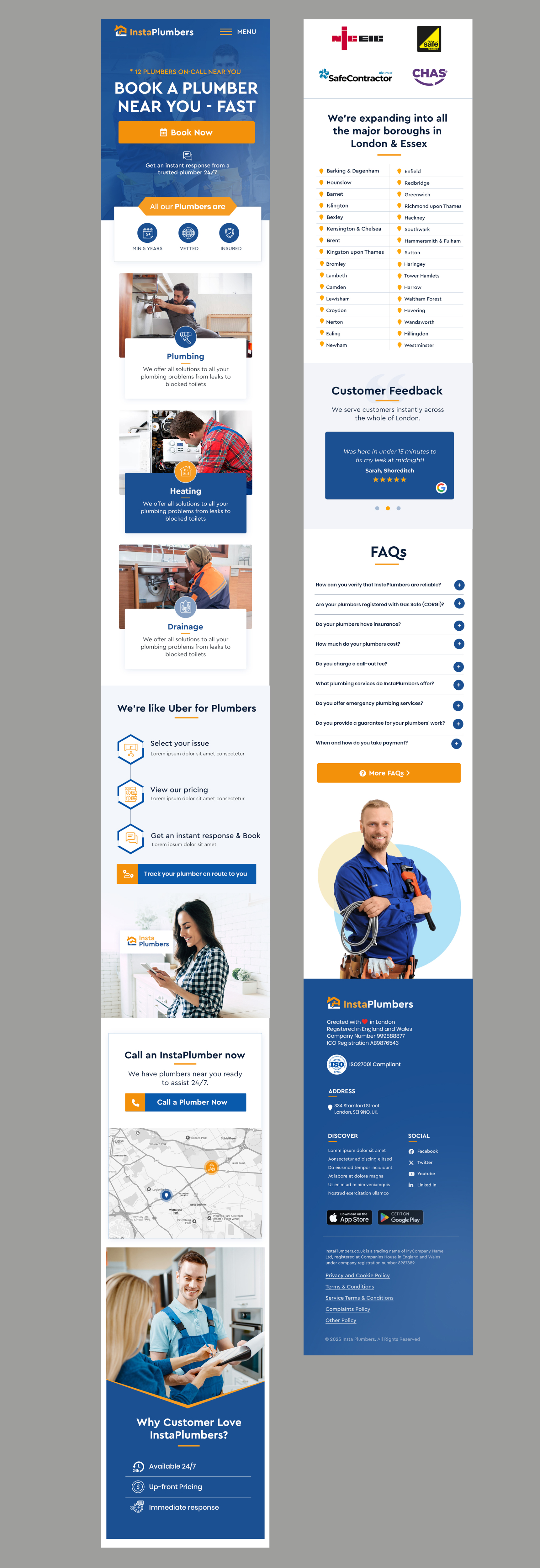 Web Design by Blue Sparrow for this project | Design #35484367