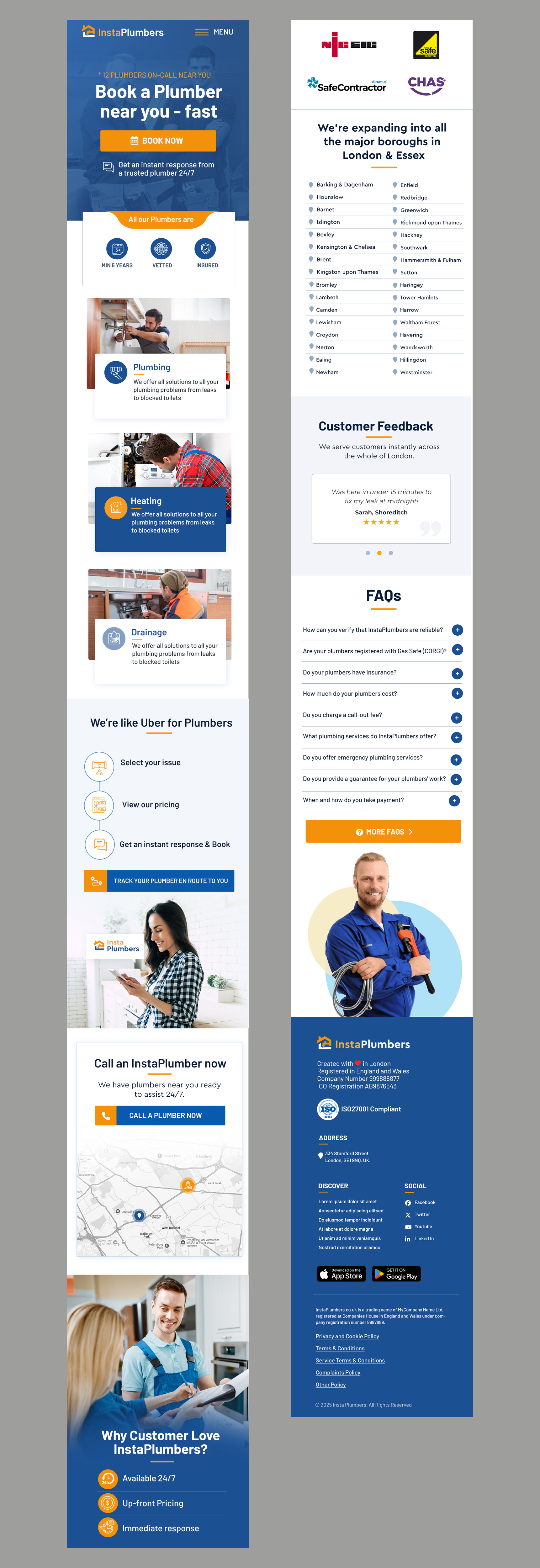Web Design by Blue Sparrow for this project | Design #35484449