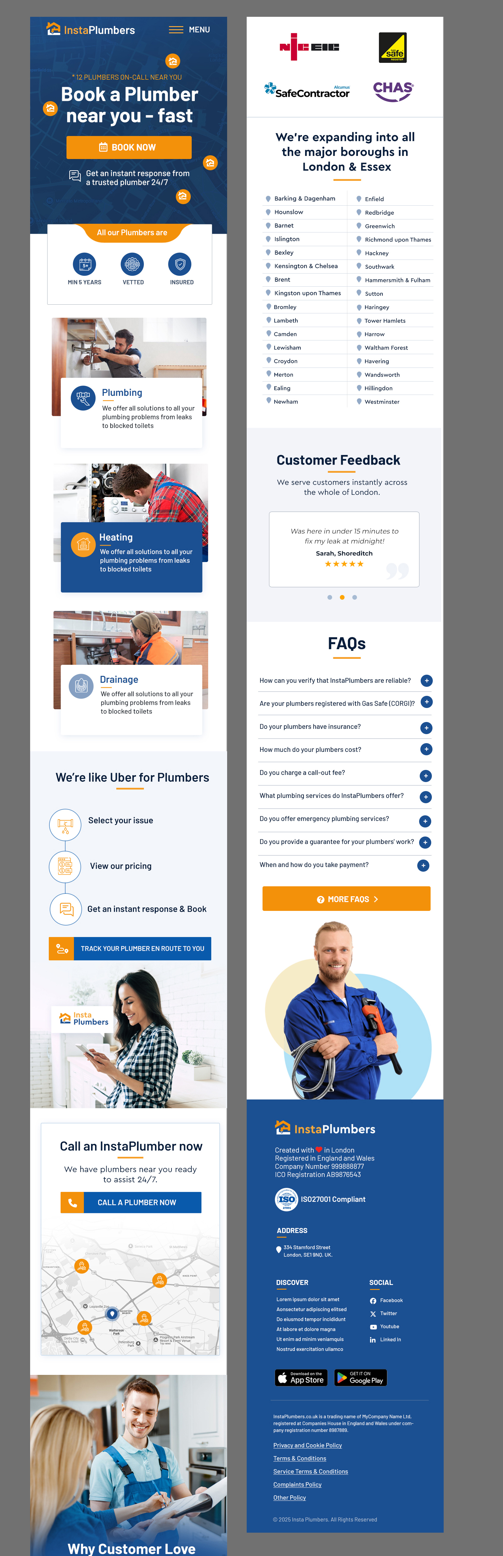 Web Design by Blue Sparrow for this project | Design #35485213