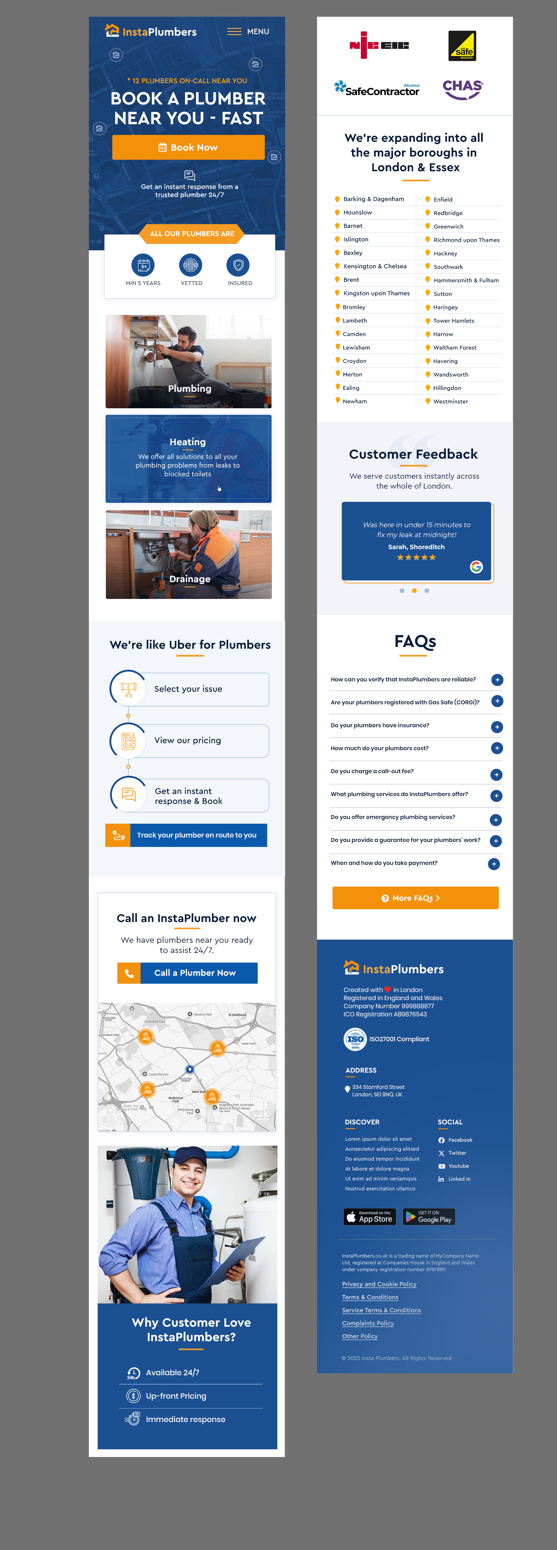 Web Design by Blue Sparrow for this project | Design #35485217