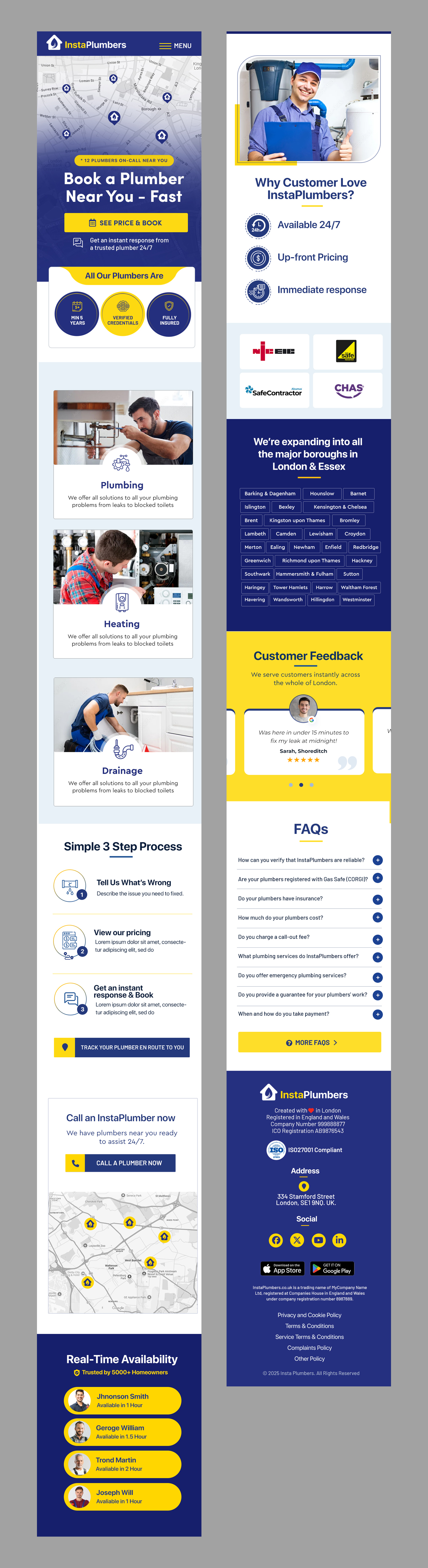 Web Design by Blue Sparrow for this project | Design #35496009