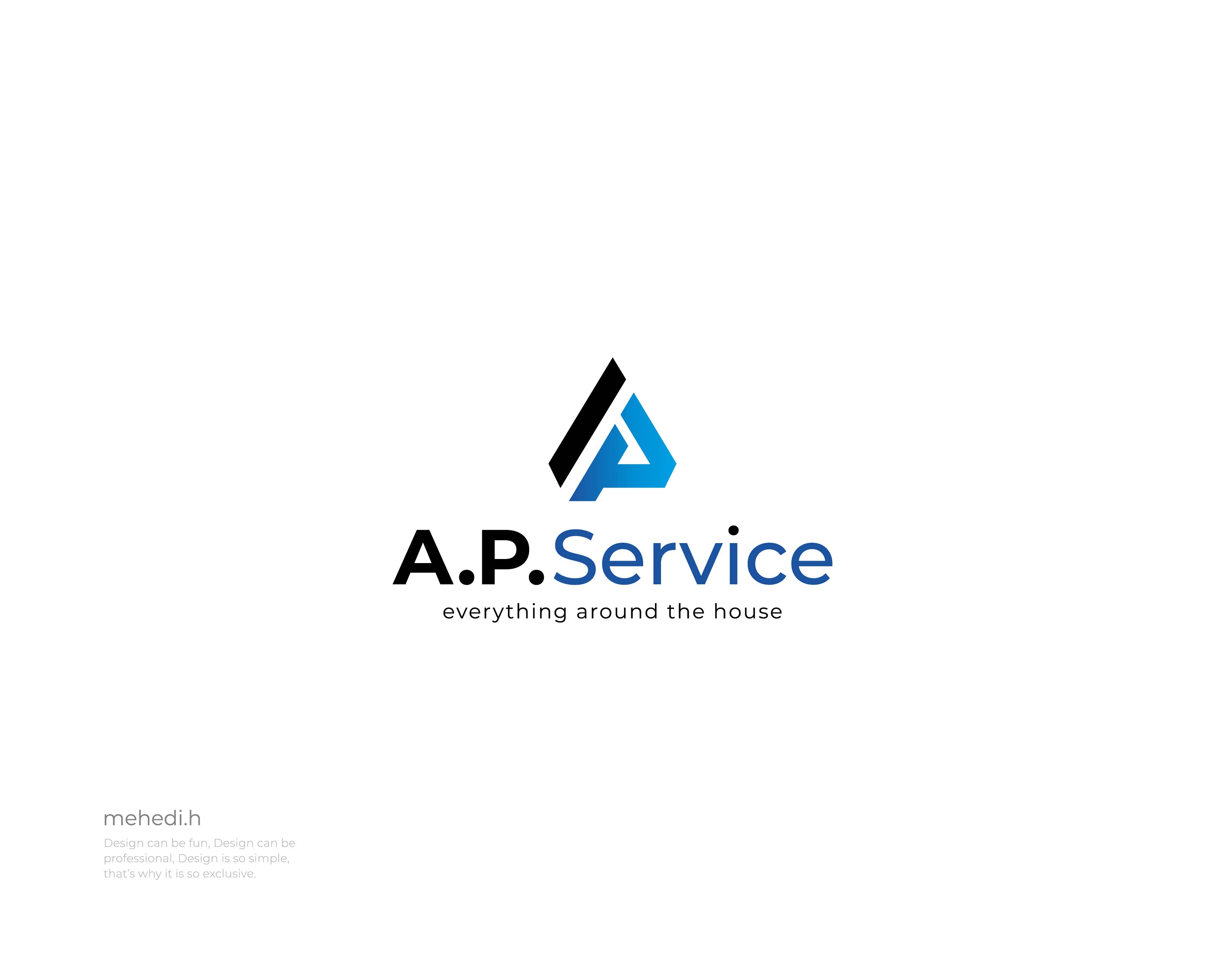 Logo Design by mehedi.h for A.P.Service | Design #35470359