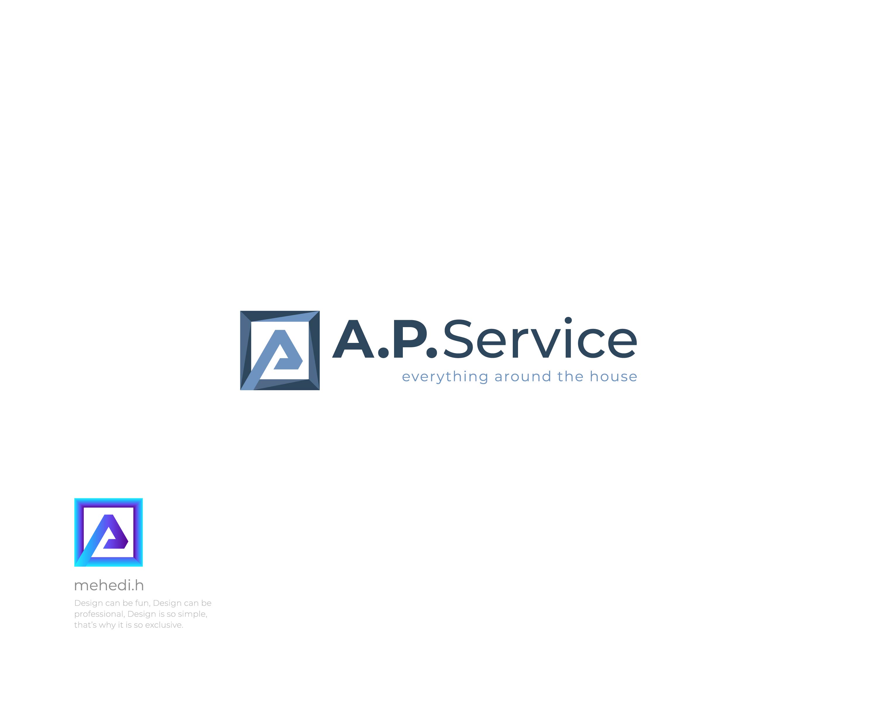 Logo Design by mehedi.h for A.P.Service | Design #35470521