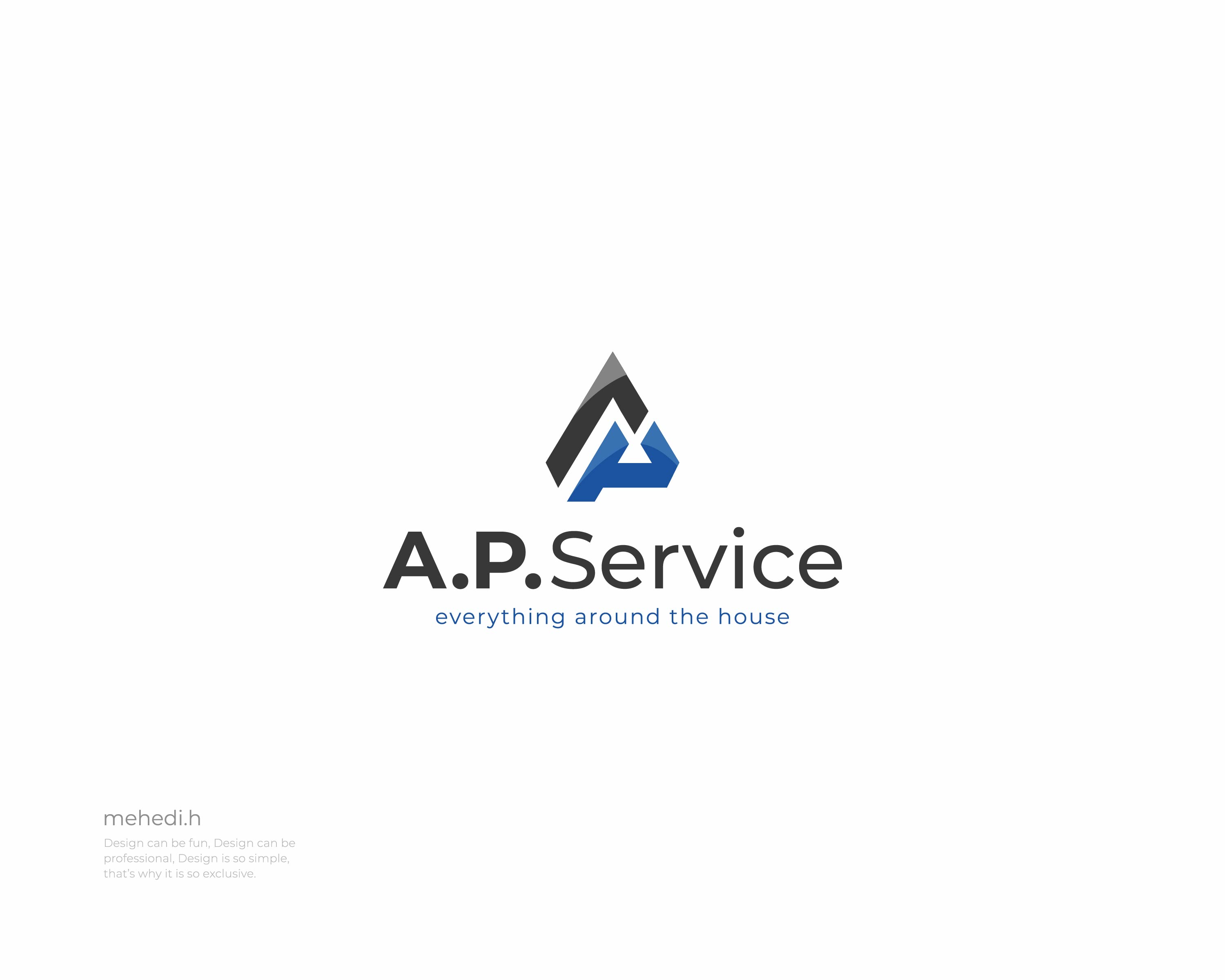 Logo-Design von mehedi.h für A.P.Service | Design #35478953