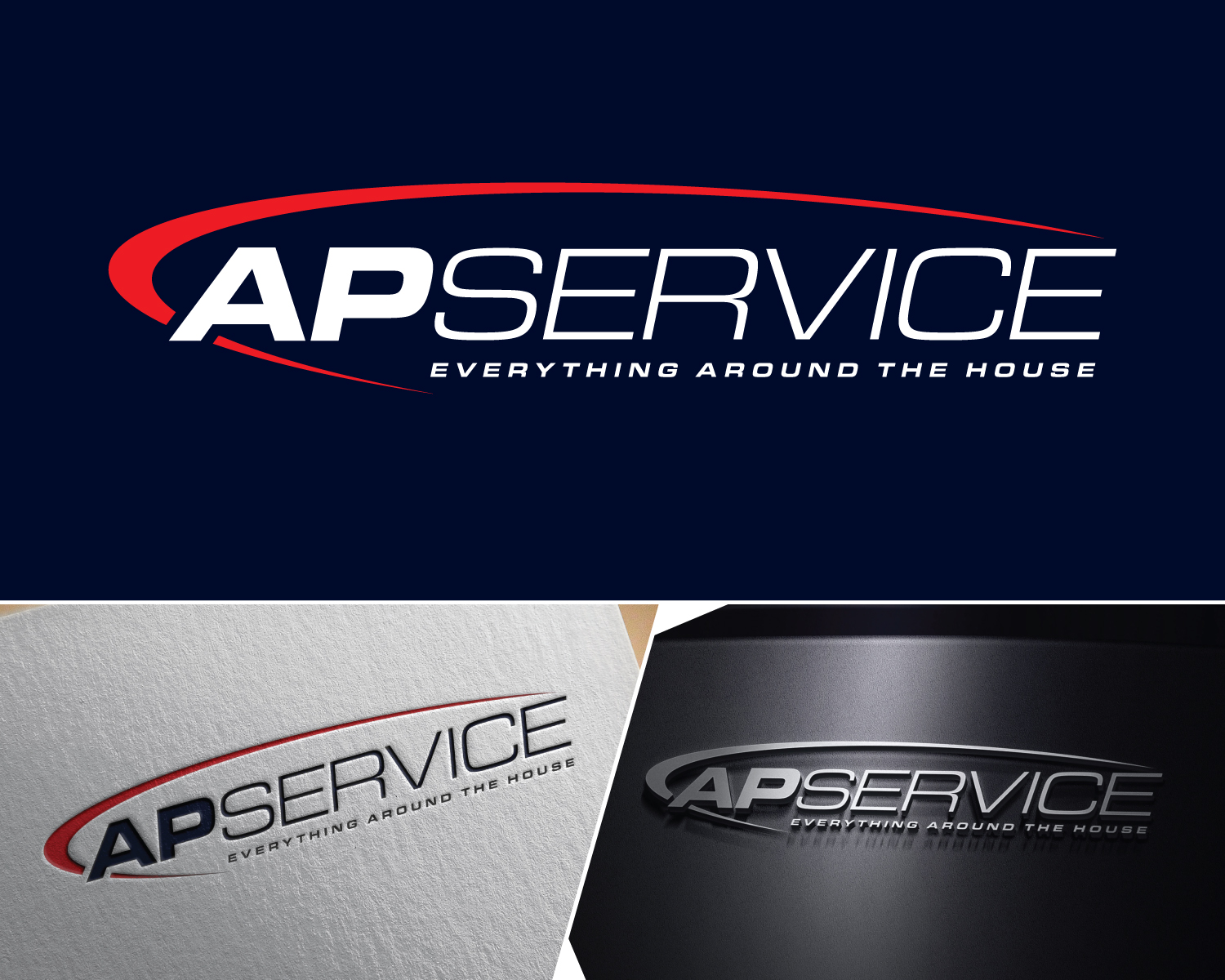Logo Design by Atec for A.P.Service | Design #35480791