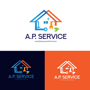 Logo Design by fly  design for A.P.Service | Design: #35478055