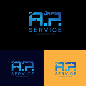 Logo Design by fly  design for A.P.Service | Design: #35478056