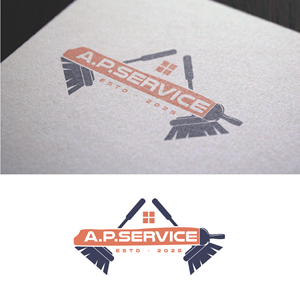 Logo Design by fly  design for A.P.Service | Design: #35478059