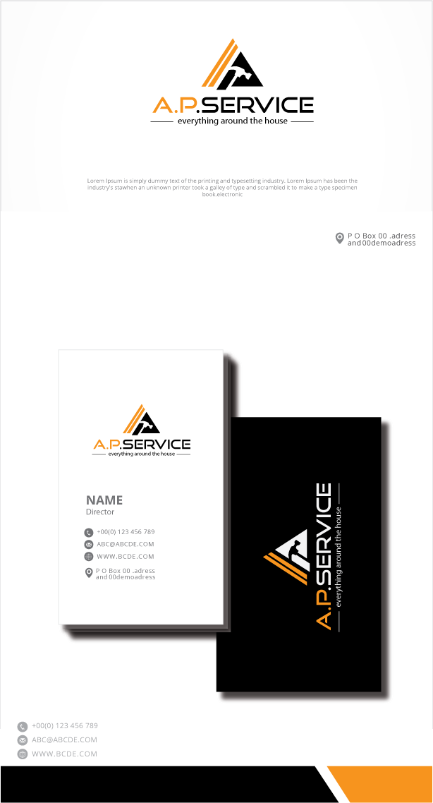 Logo Design by zebronicgraphic for A.P.Service | Design #35472668