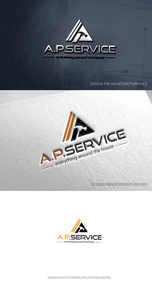 Logo Design by zebronicgraphic for A.P.Service | Design: #35472670