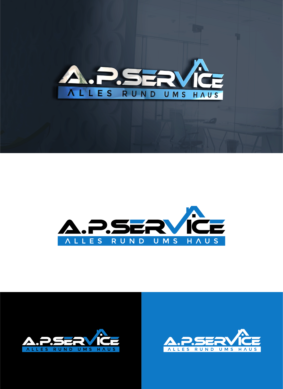 Logo Design by AlphabetZero.co.uk for A.P.Service | Design #35475992
