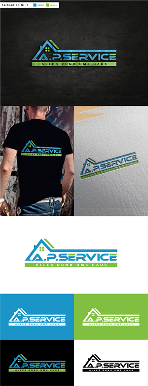 Logo-Design von Ayub Zafar für A.P.Service | Design: #35482743