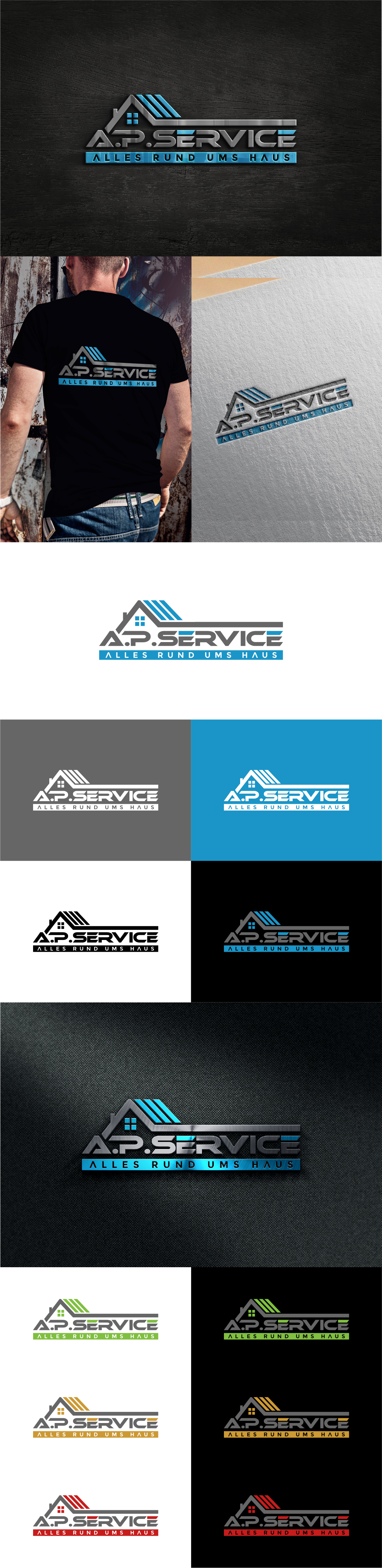 Logo Design by Ayub Zafar for A.P.Service | Design: #35489150