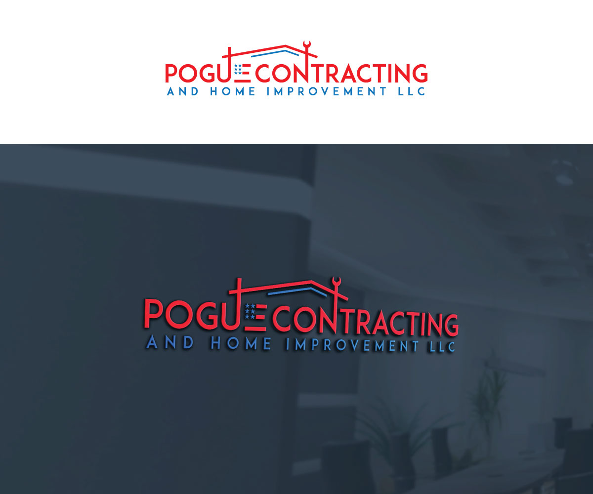Logo Design by Luckey yaari for Pogue Contracting And Home Improvement LLC | Design #35478559