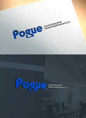 Logo Design by RaKu 2 for Pogue Contracting And Home Improvement LLC | Design: #35493822