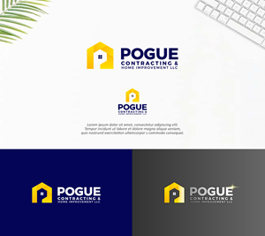 Logo Design by Abici for Pogue Contracting And Home Improvement LLC | Design #35497477