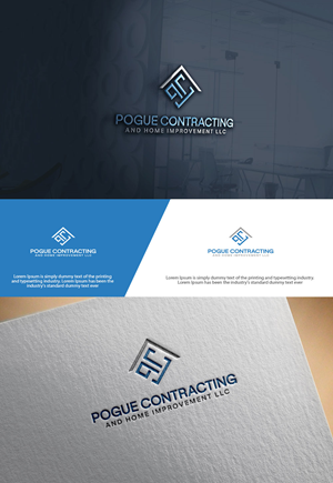 Logo Design by sulemani  creation for Pogue Contracting And Home Improvement LLC | Design: #35473187