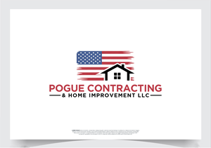 Logo Design by Joseph Robert art for Pogue Contracting And Home Improvement LLC | Design: #35470356